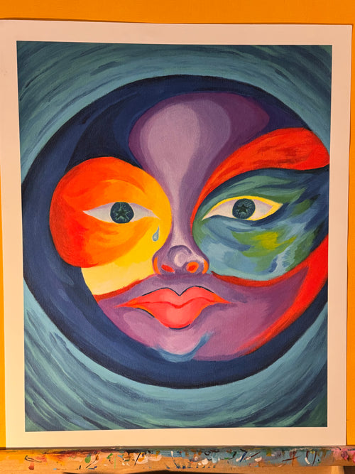 Celestial Moon Print