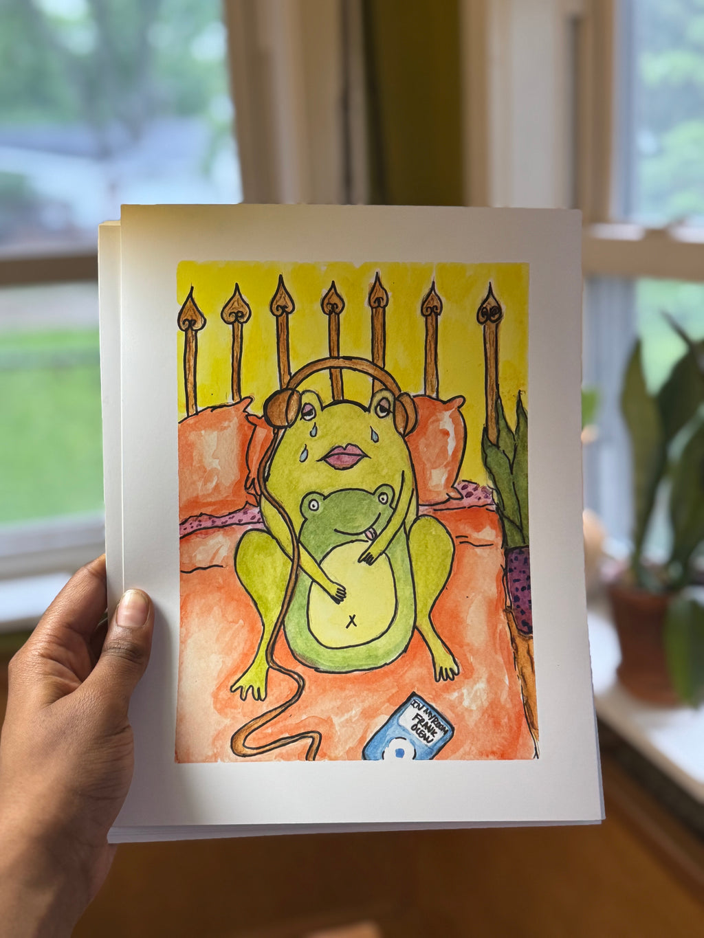 Frank Frog Print